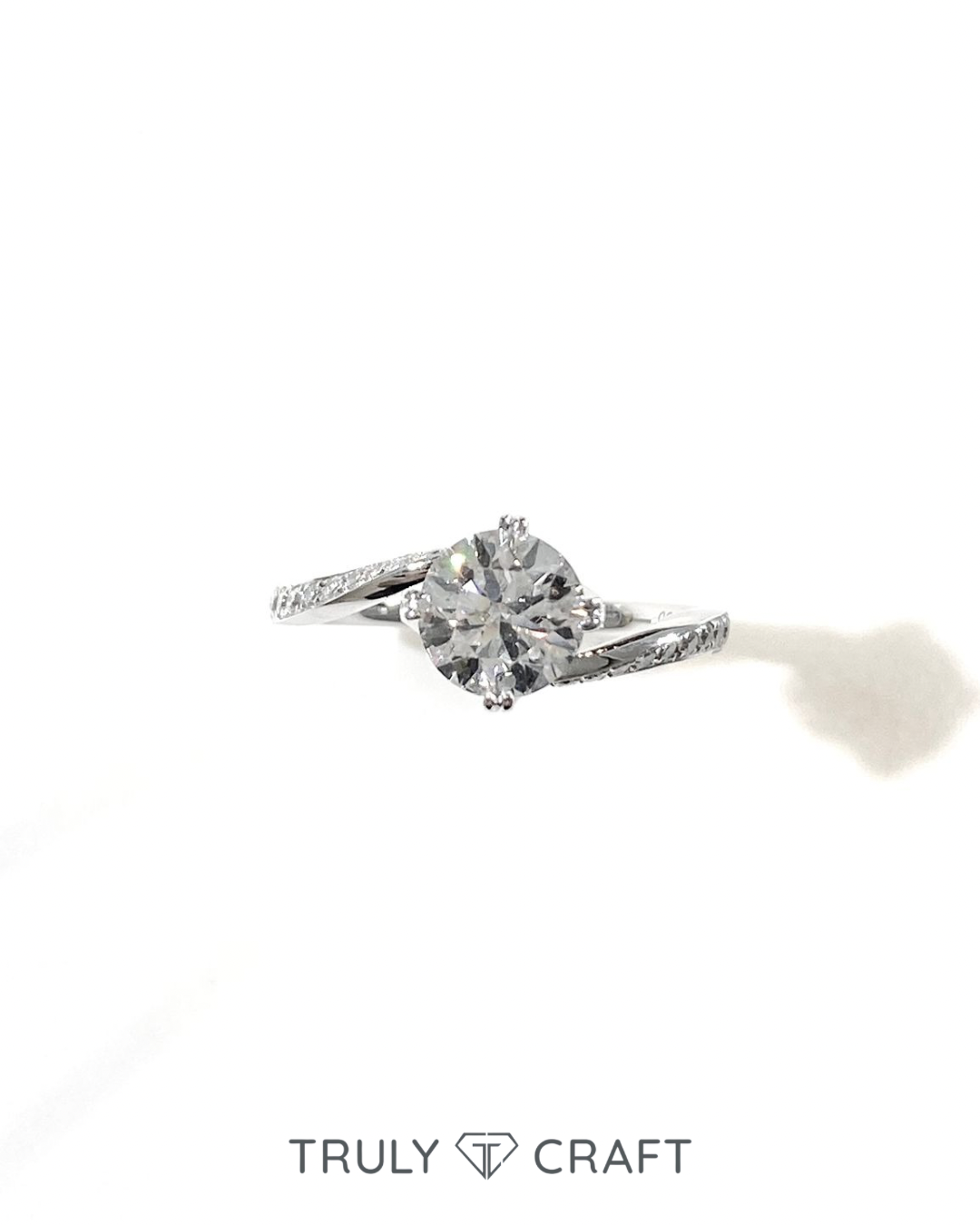 培育鑽石戒指 1ct 鉑金950 Lab grown diamond ring