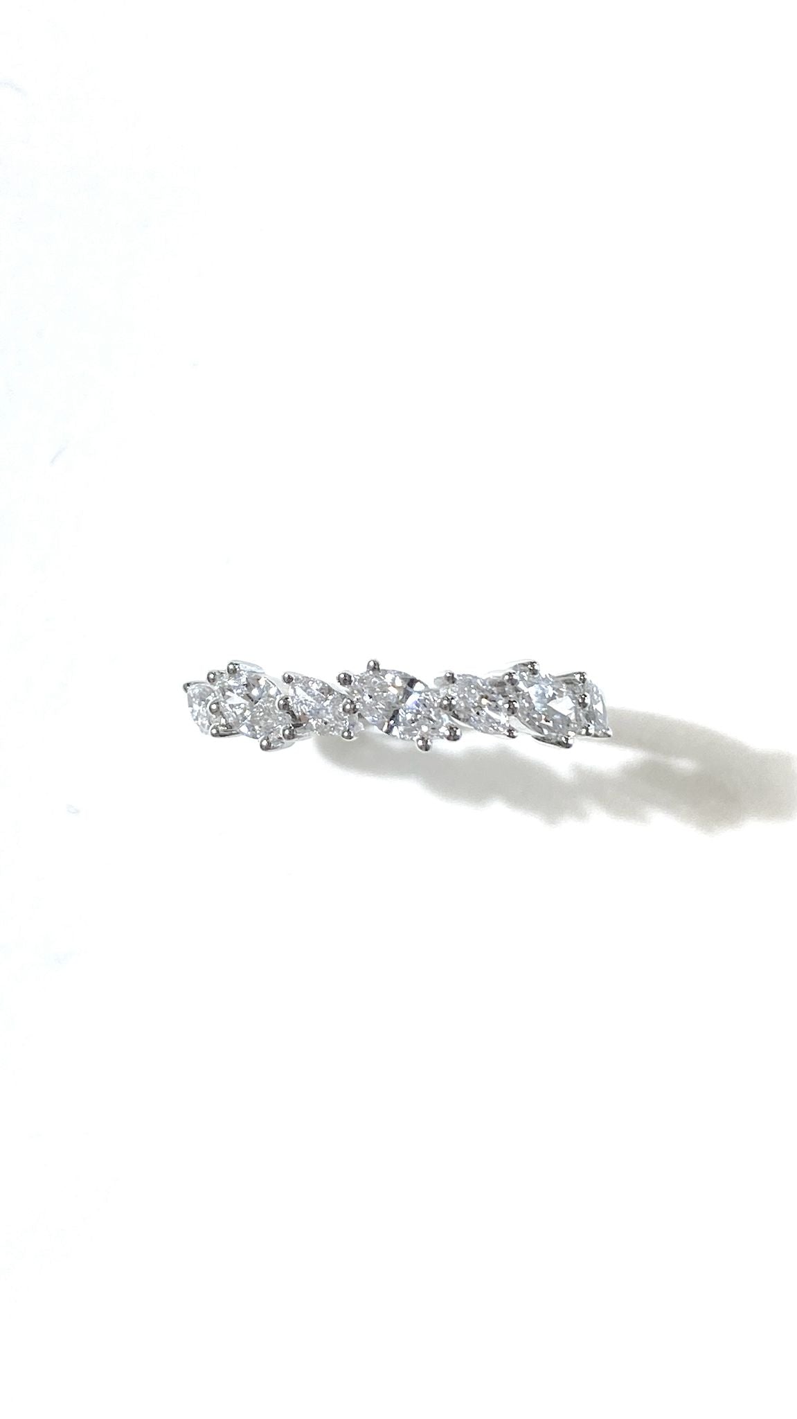 培育鑽石戒指 電鍍白 0.65ct Lab grown diamond Ring