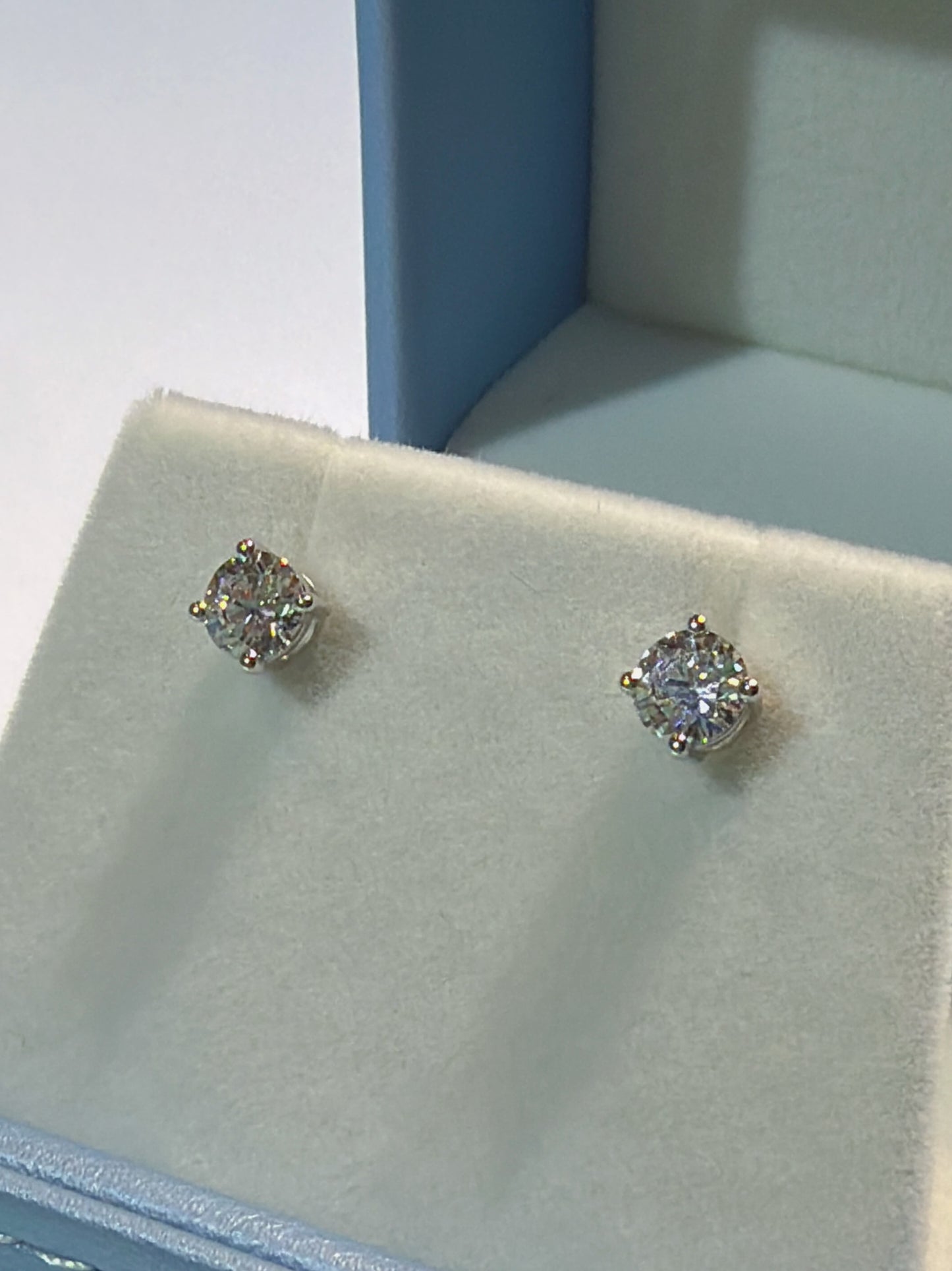 培育鑽石耳環1款3戴 主石0.5ct+0.939ct/每邊 Lab grown diamond earrings