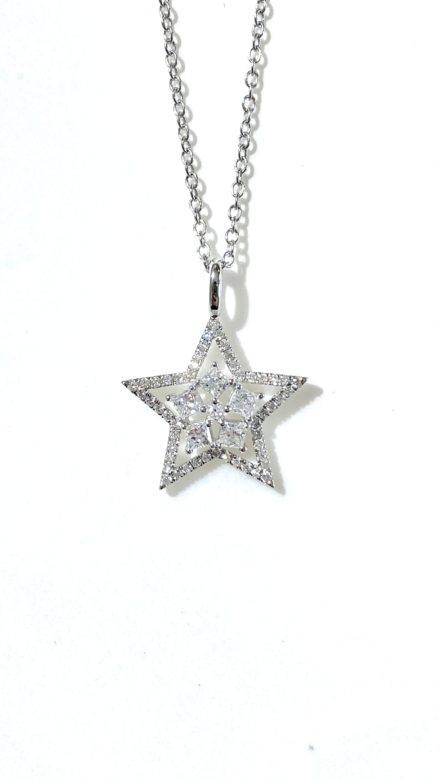 培育鑽石頸鏈0.542ct lab grown diamond pendant