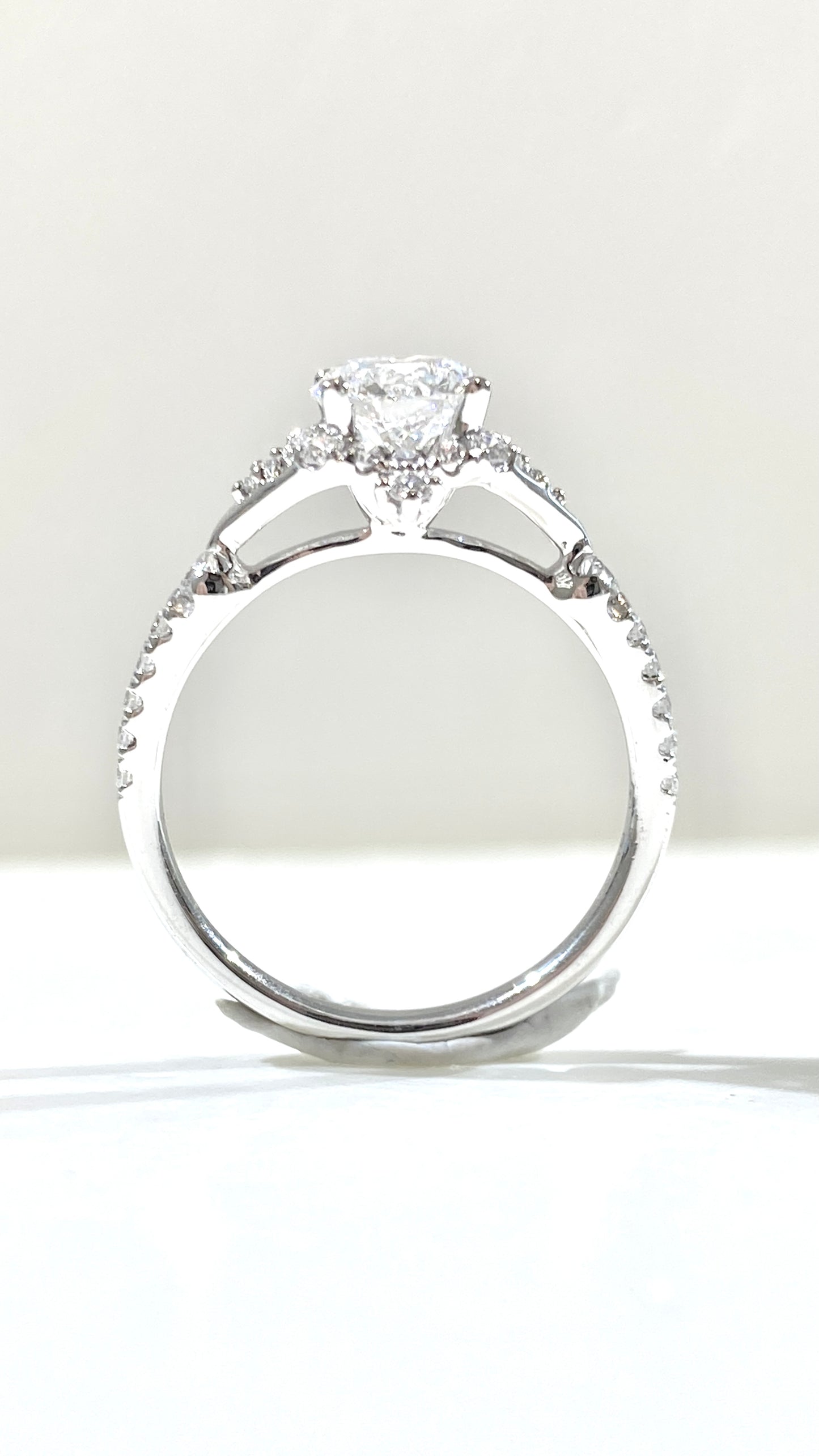 培育鑽石戒指 鉑金950 1ct Lab grown diamond ring