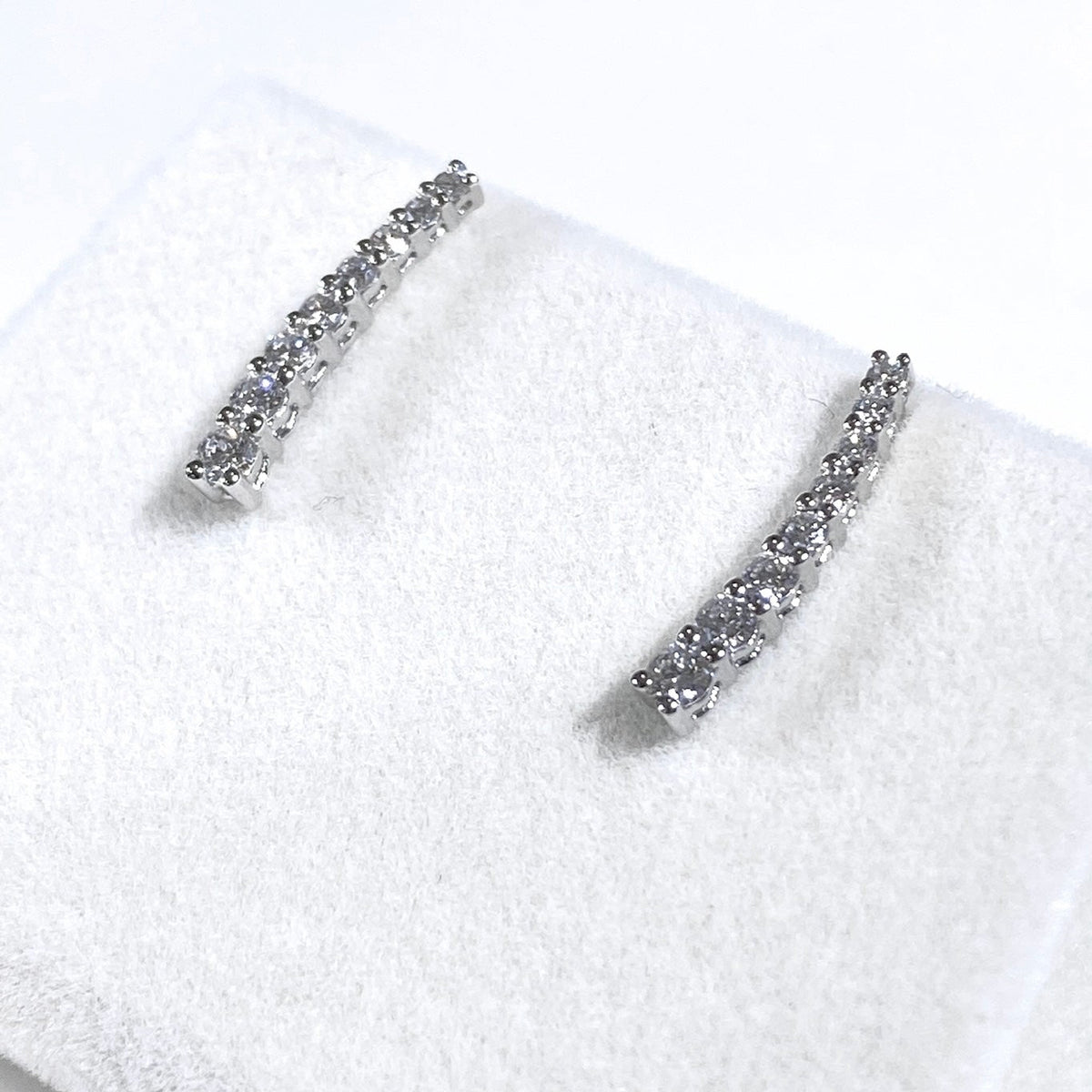 Lab grown diamond
Platinum earring 0.8ct 培育鑽石耳環