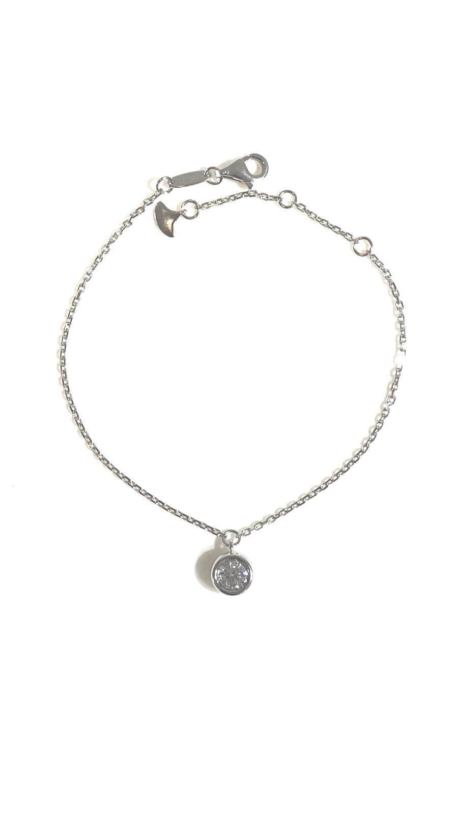培育鑽石手鏈 lab grown diamond Platinum Bracelet 0.30ct