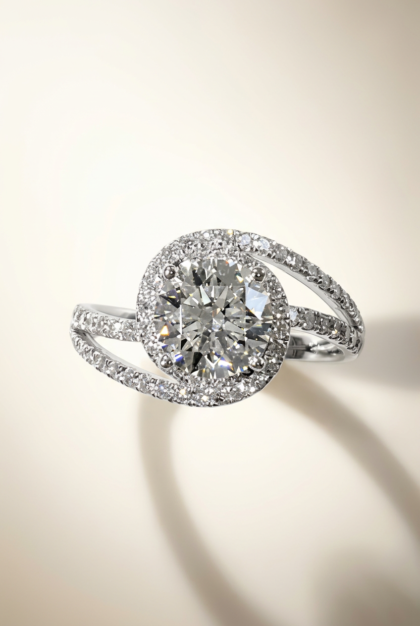 培育鑽石戒指 鉑金950 1.5ct Lab grown diamond platinum Ring
