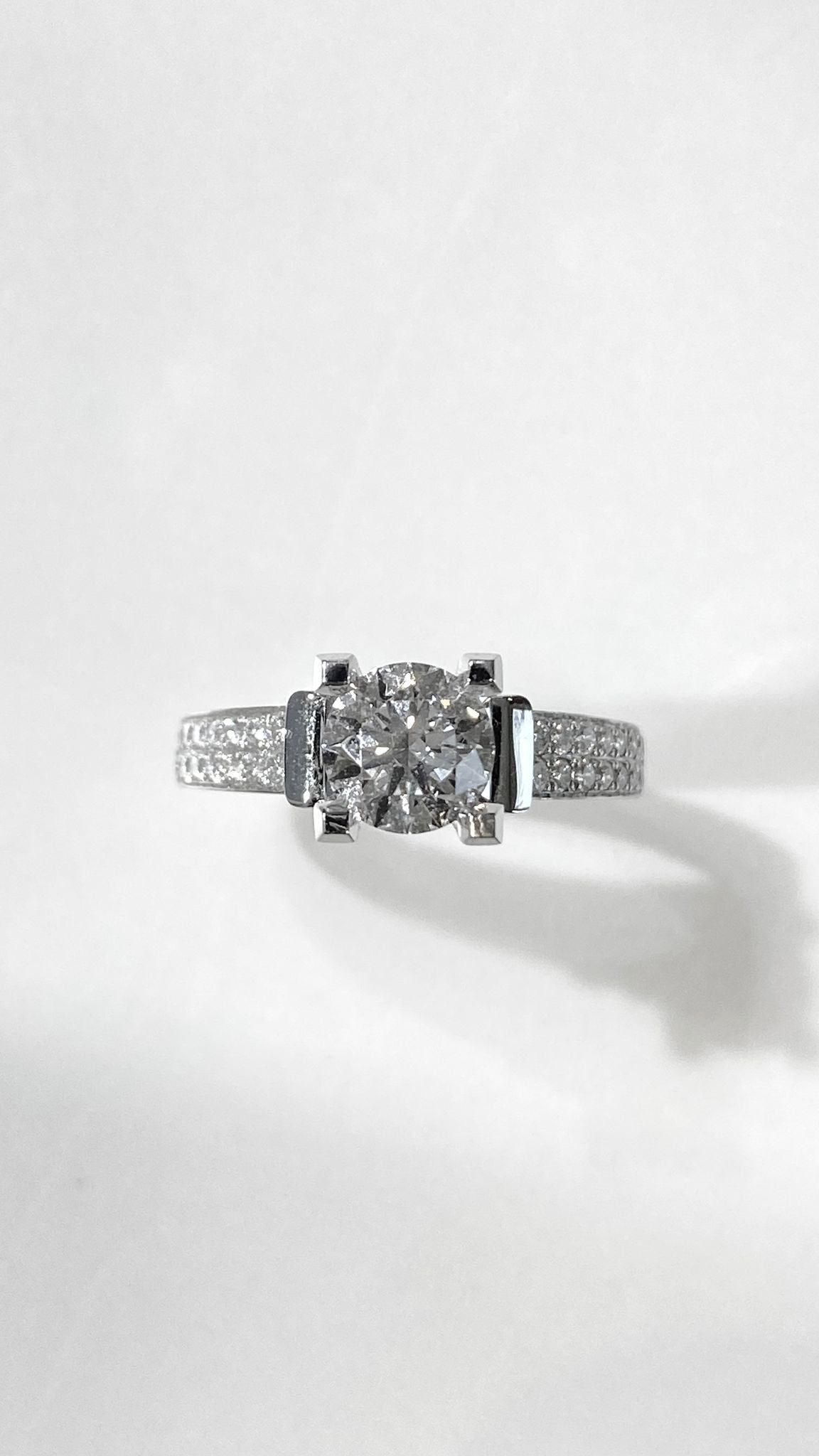 培育鑽石戒指 1ct 18k Lab grown diamond Ring