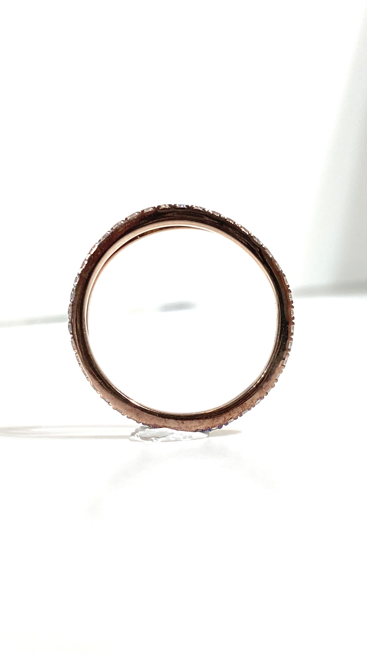 Rose Gold 0.425ct R039 Lab grown diamond Ring