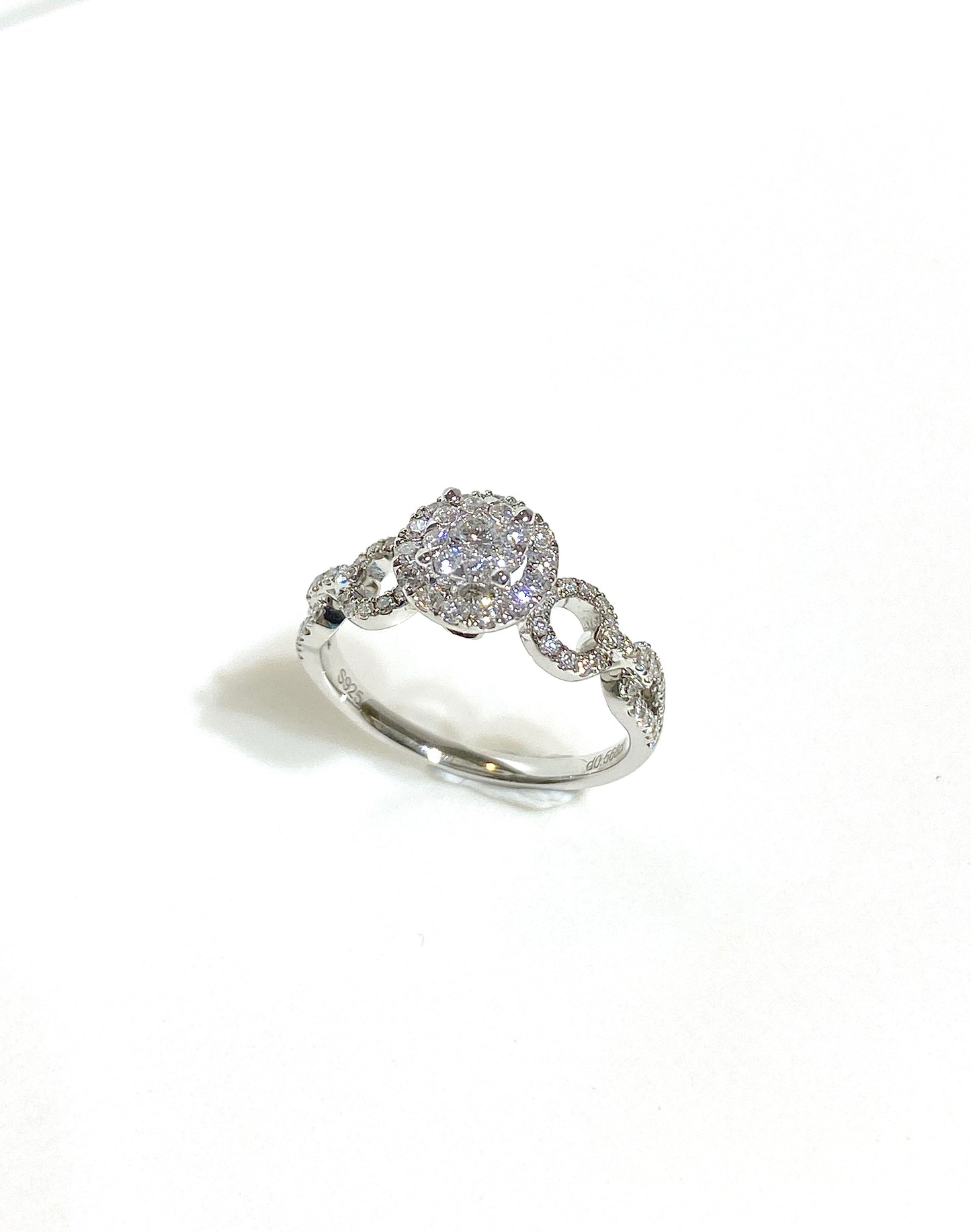 0.57ct lab grown diamond Ring 培育鑽石戒指
