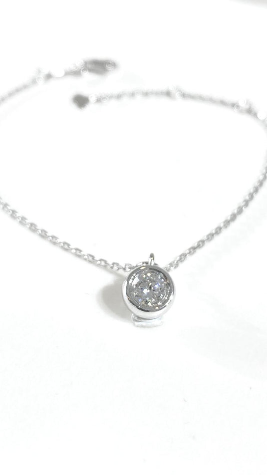 培育鑽石手鏈 lab grown diamond Platinum Bracelet 0.30ct