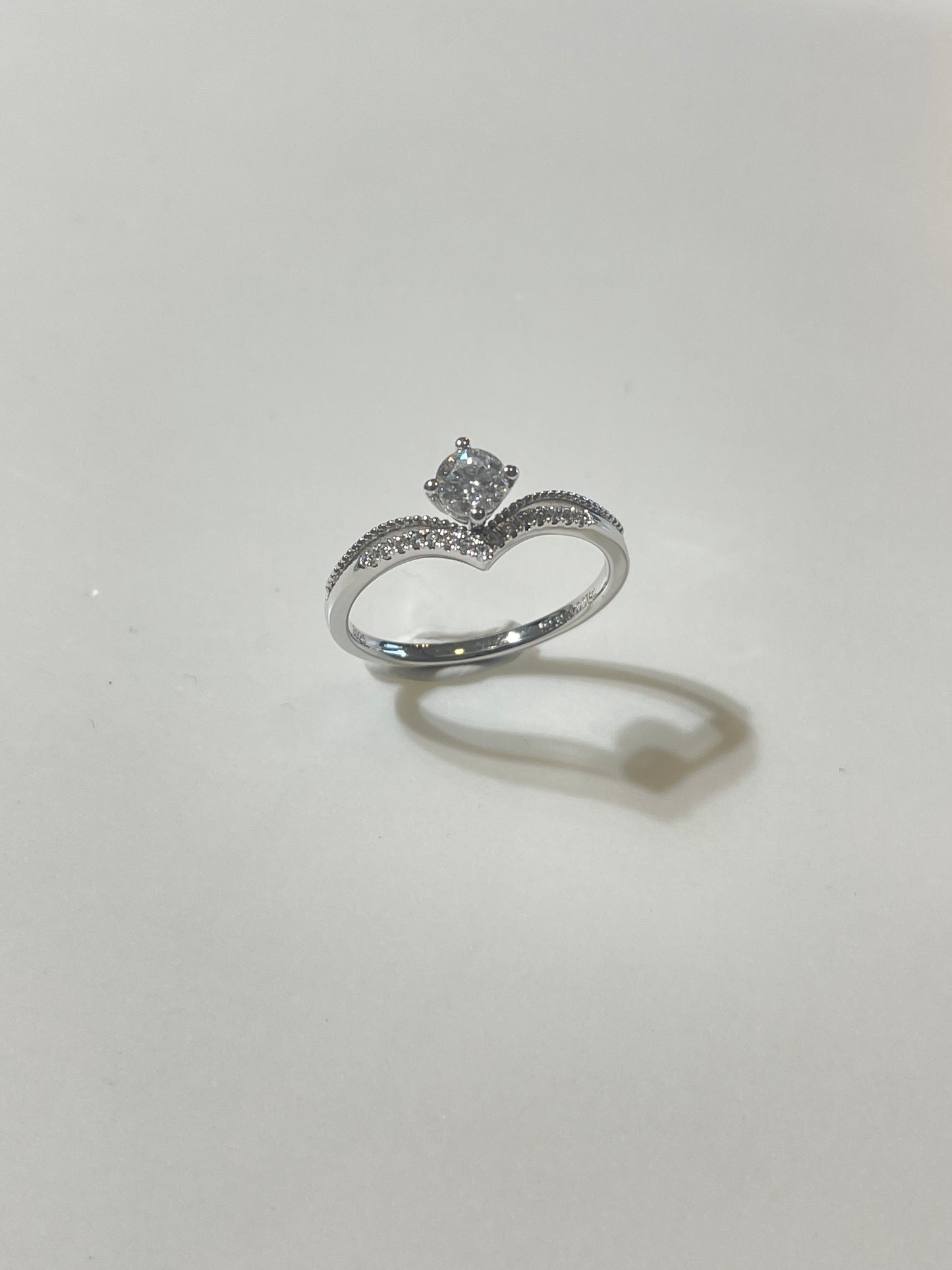 0.394ct R025 Lab grown diamond Ring 培育鑽石戒指