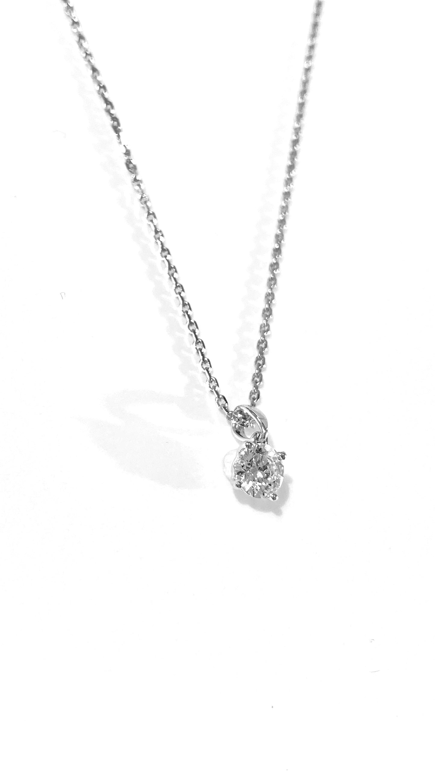 培育鑽石1ct 鉑金PT950項鏈 Lab grown diamond Pendant