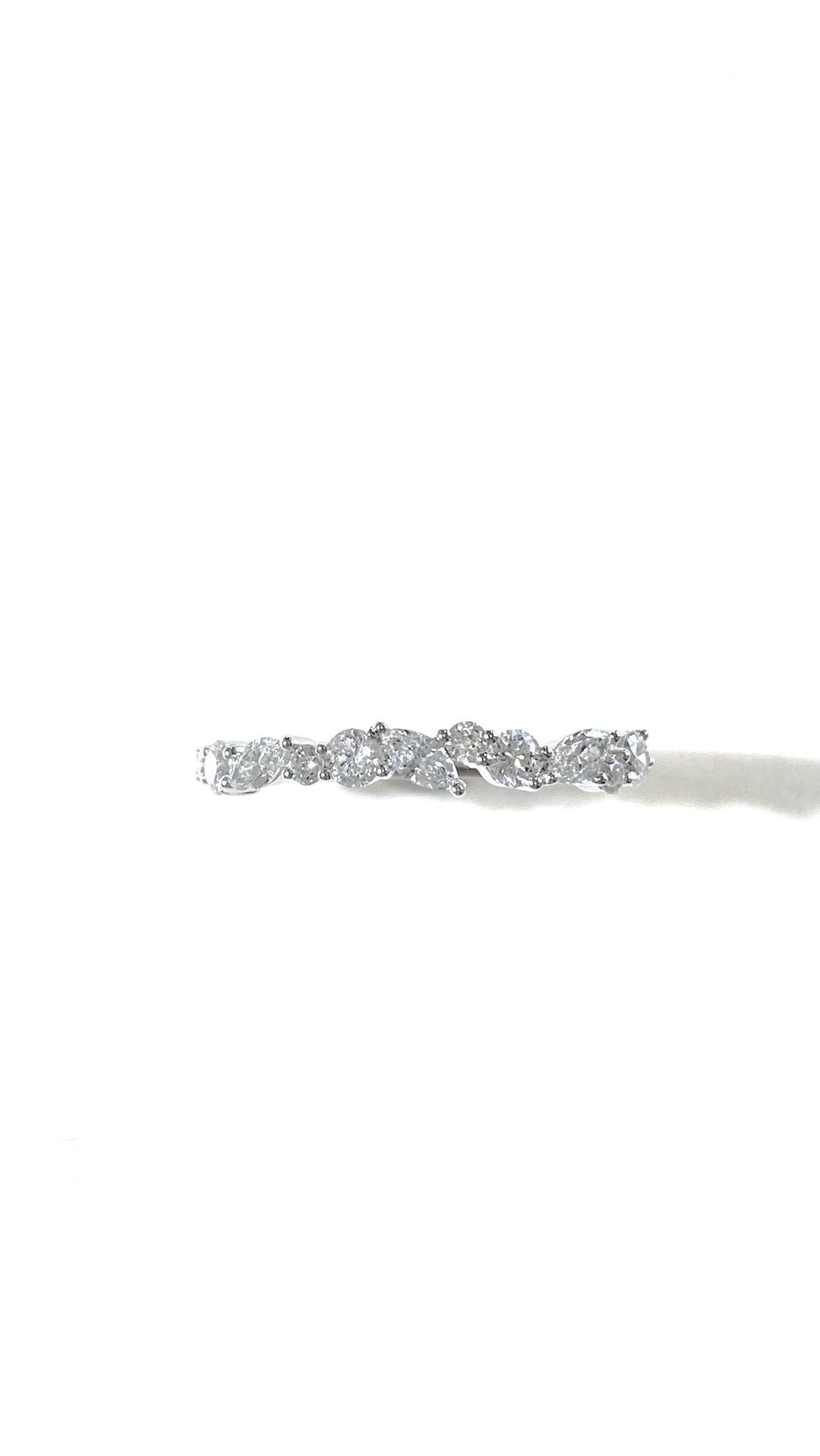 培育鑽石戒指 電鍍白 0.54ct Lab grown diamond Ring