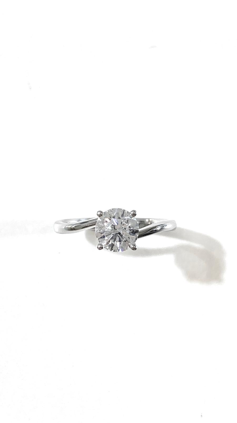 培育鑽石戒指 鉑金950 1ct Lab grown diamond ring