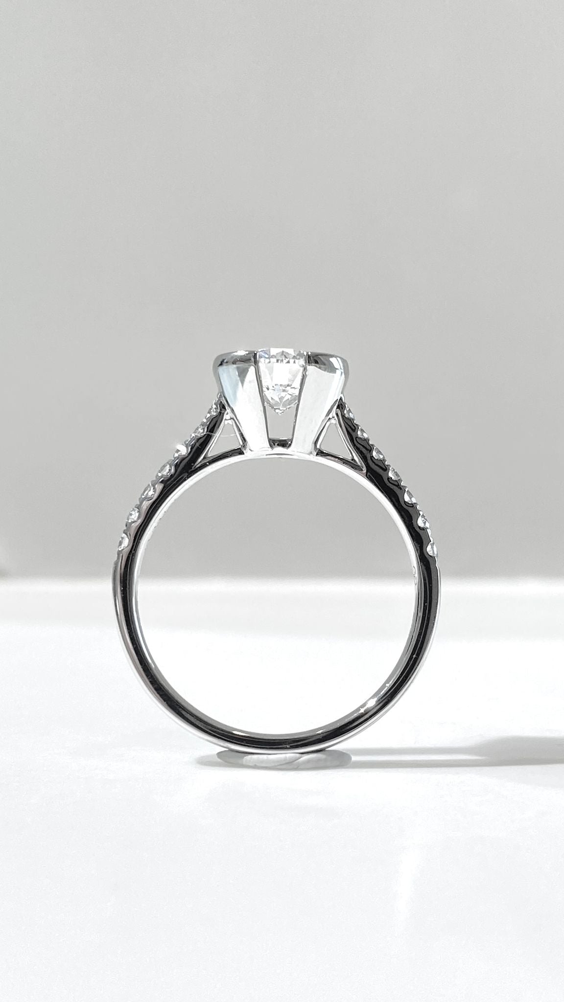 培育鑽石戒指 1ct 鉑金 Lab grown diamond Ring