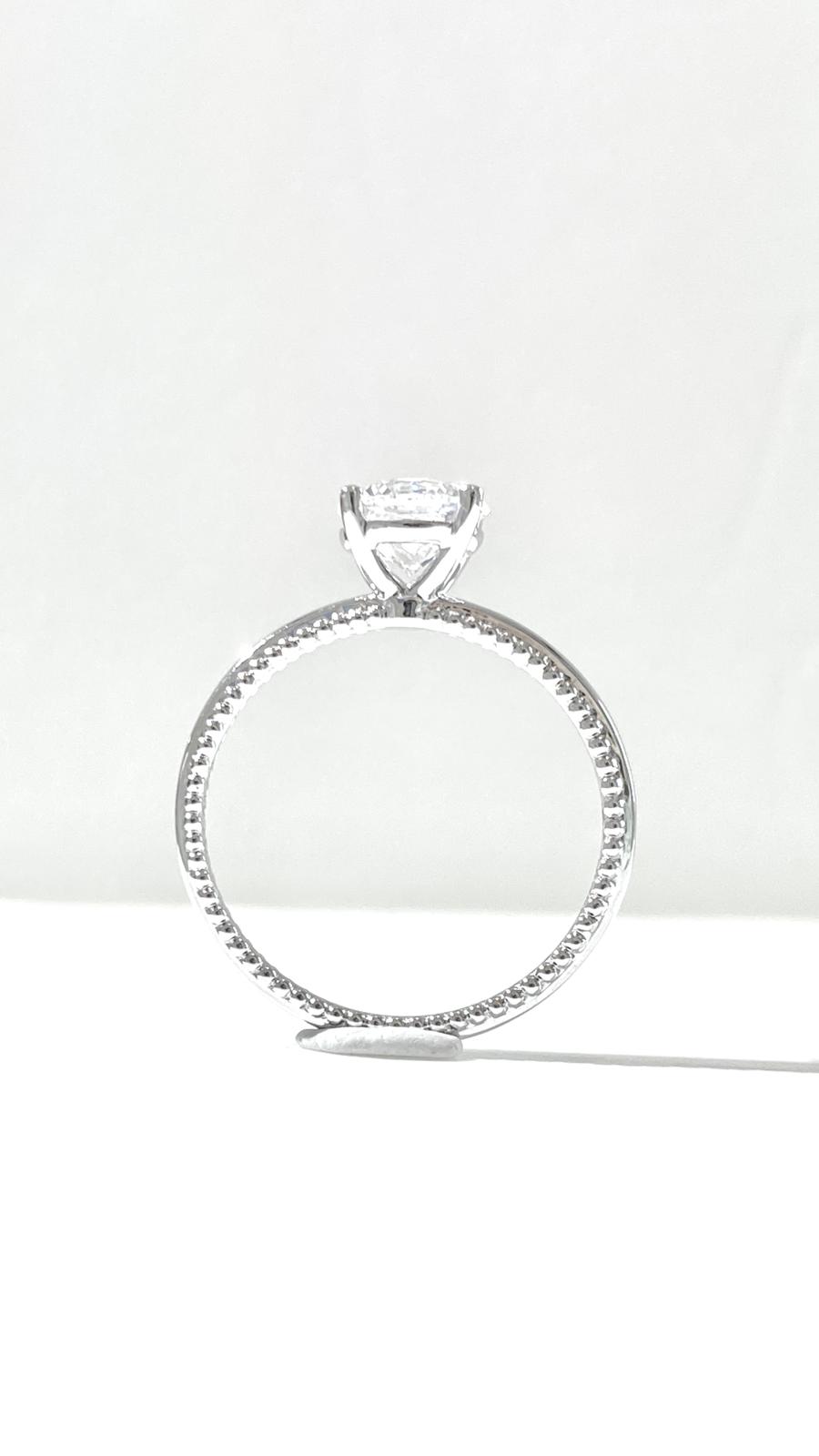 培育鑽石鉑金戒指托(不連主石)Lab Grown Diamond Platinum (PT950) Engagement Ring
