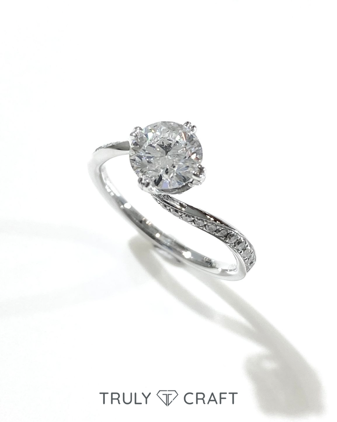 培育鑽石戒指 1ct 鉑金950 Lab grown diamond ring