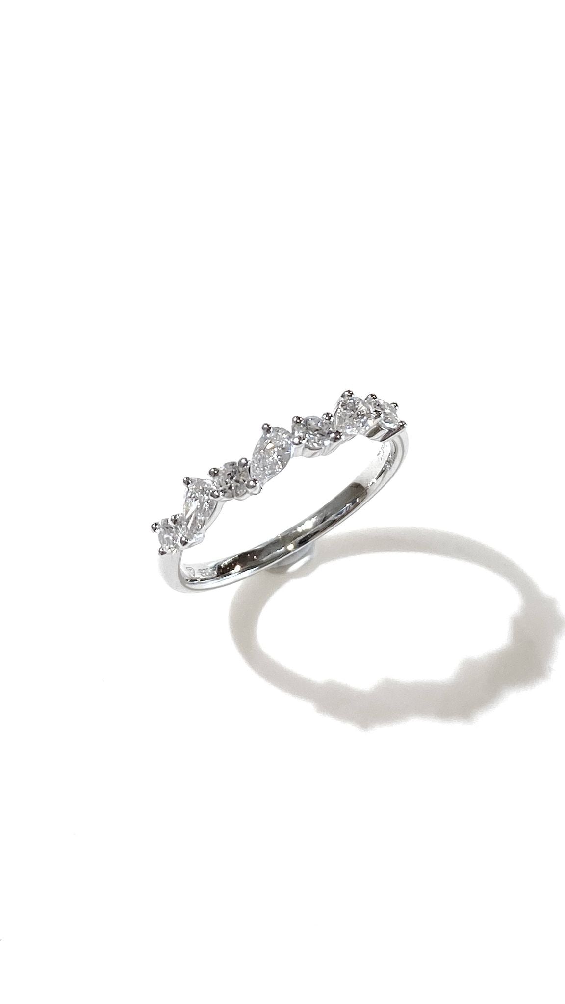 培育鑽石戒指 電鍍白 0.48ct Lab grown diamond Ring