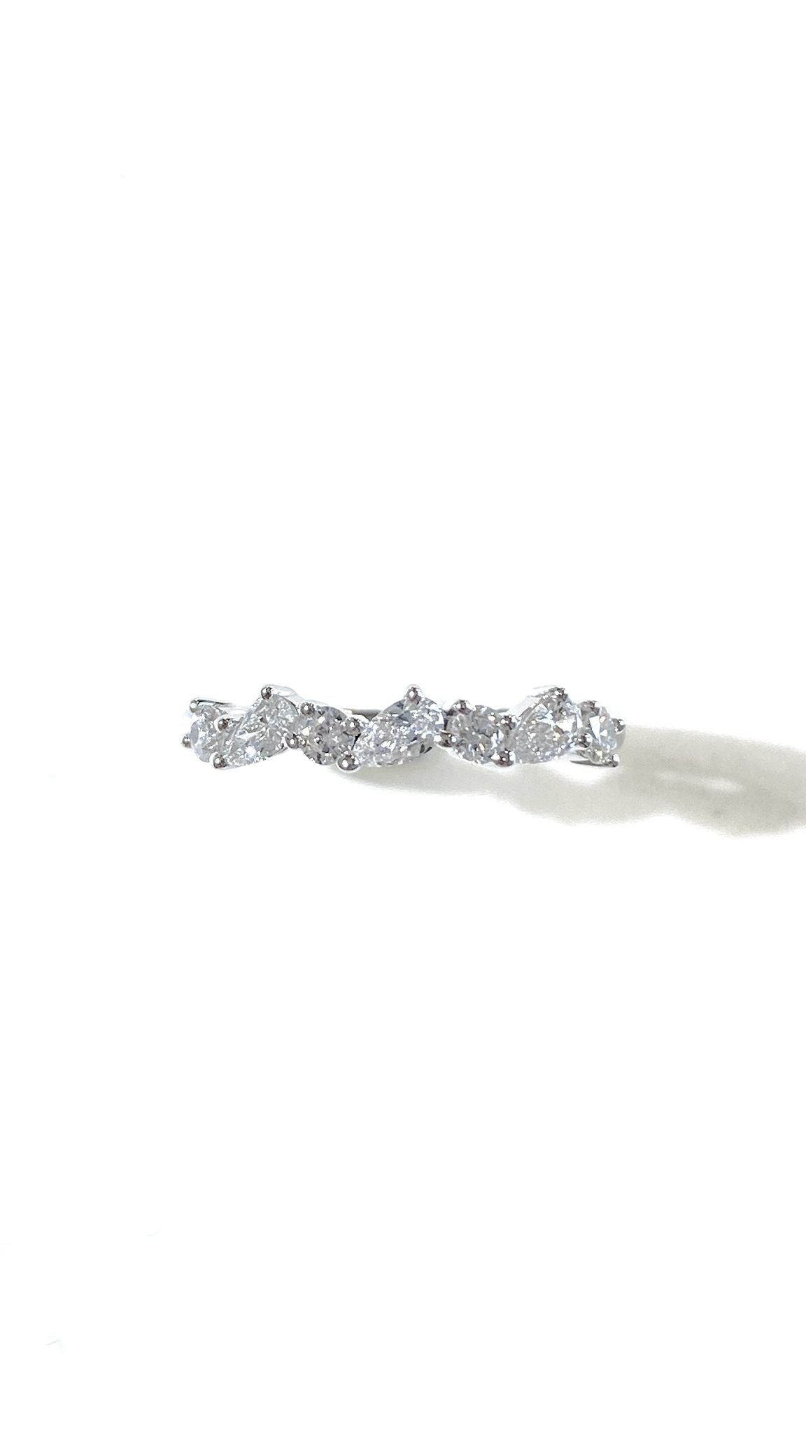 培育鑽石戒指 電鍍白 0.48ct Lab grown diamond Ring
