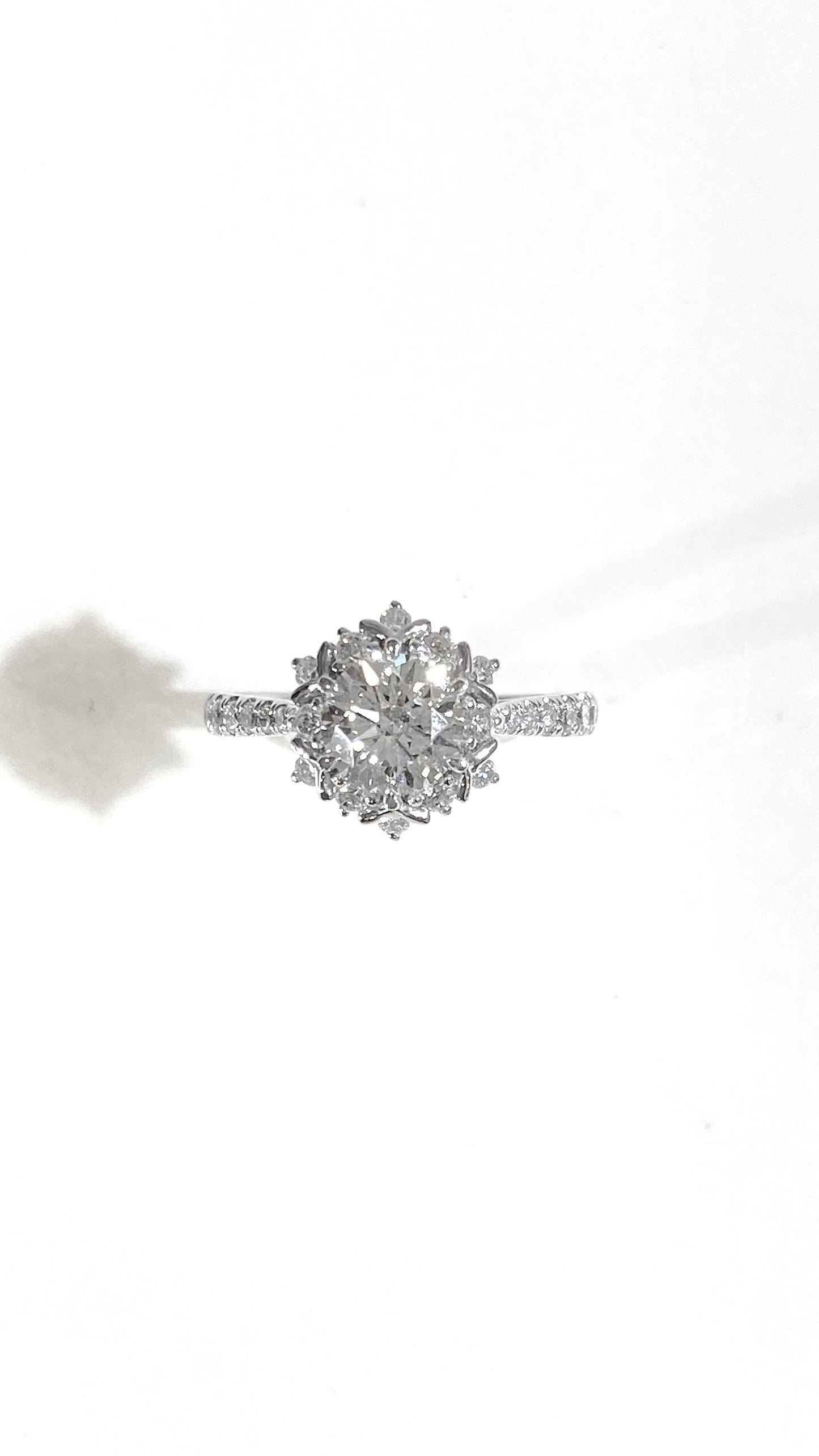 培育鑽石戒指 鉑金950 1ct Lab grown diamond ring