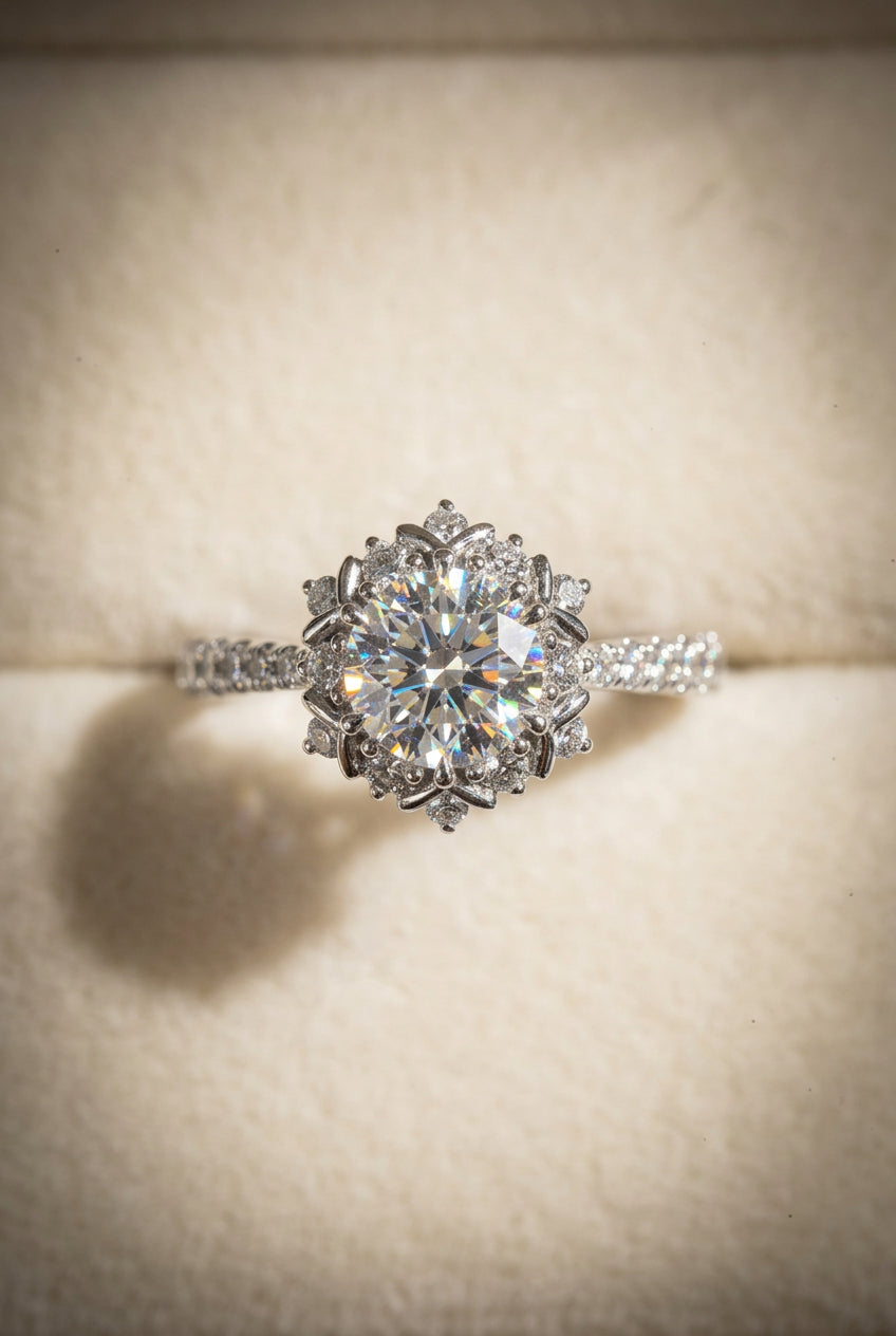 培育鑽石戒指 鉑金950 主石1ct Lab grown diamond ring