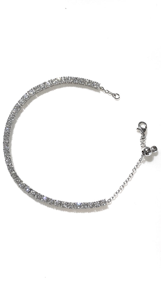 培育鑽石4ct (2.86mm)電渡白手鏈 lab grown diamond Tennis bracelet