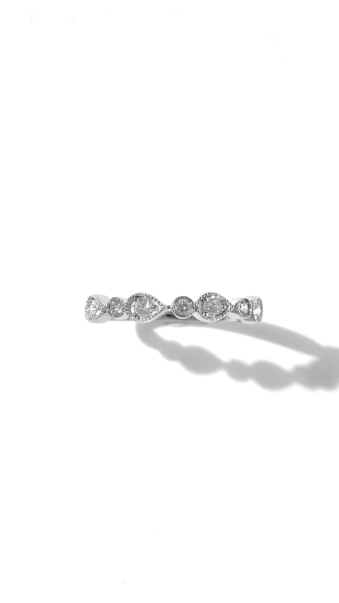 培育鑽石戒指 電鍍白 0.25ct Lab grown diamond Ring