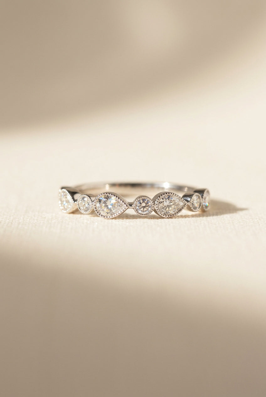 培育鑽石戒指 電鍍白 0.25ct Lab grown diamond Ring