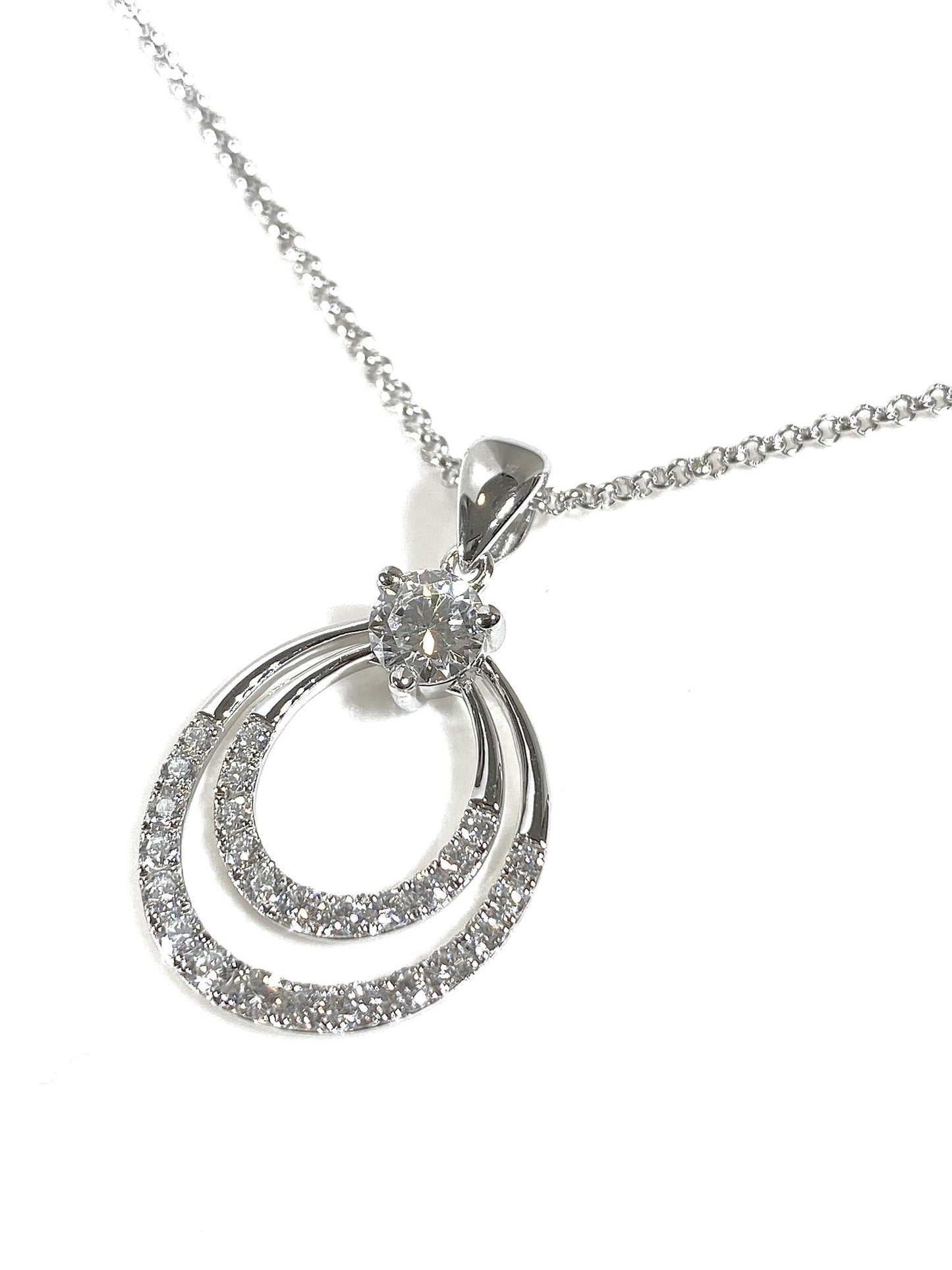 Lab grown Diamond Pendant 1.06ct 培育鑽石頸鏈