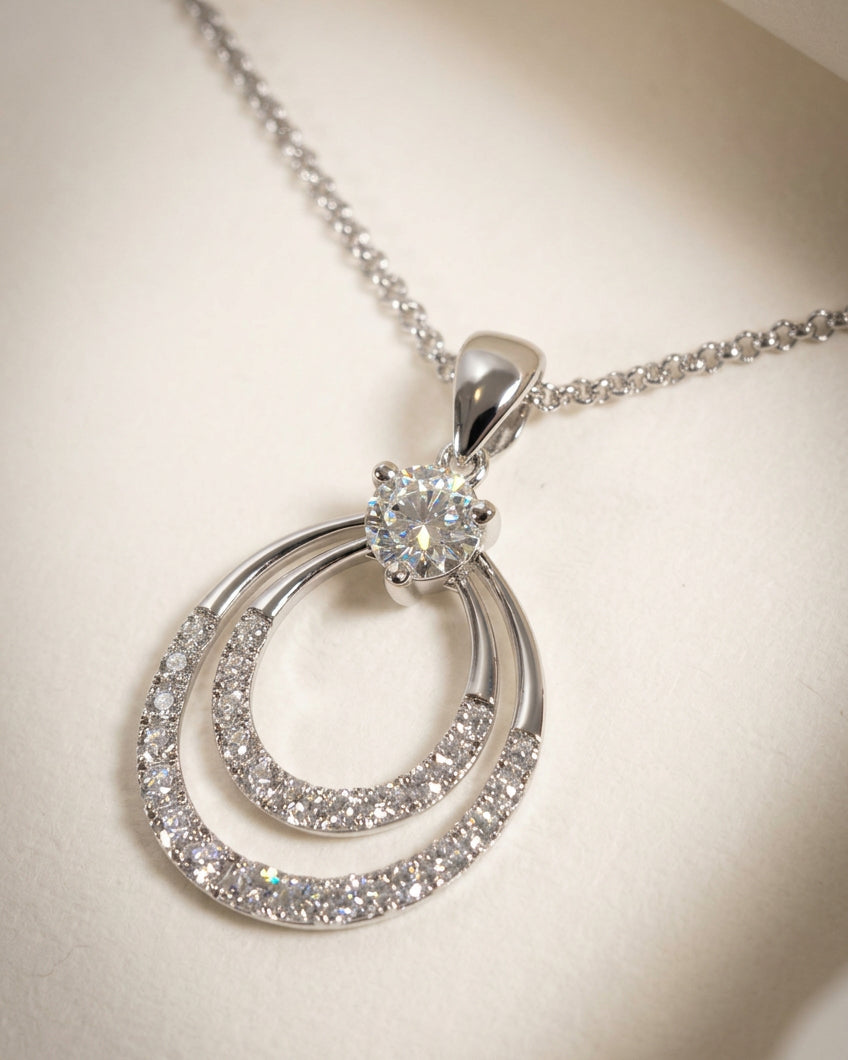 Lab grown Diamond Pendant 1.06ct 培育鑽石頸鏈