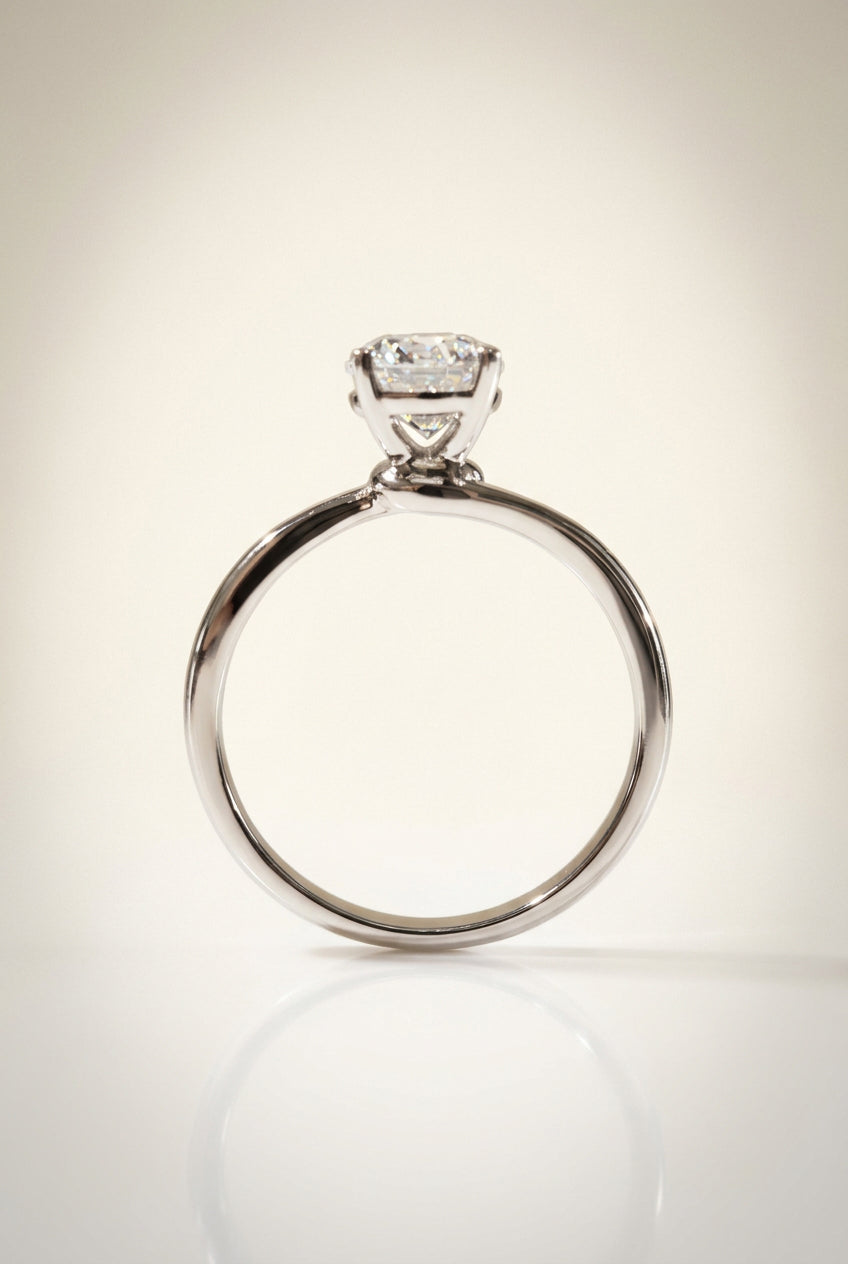 培育鑽石戒指 鉑金950 主石1ct Lab grown diamond ring
