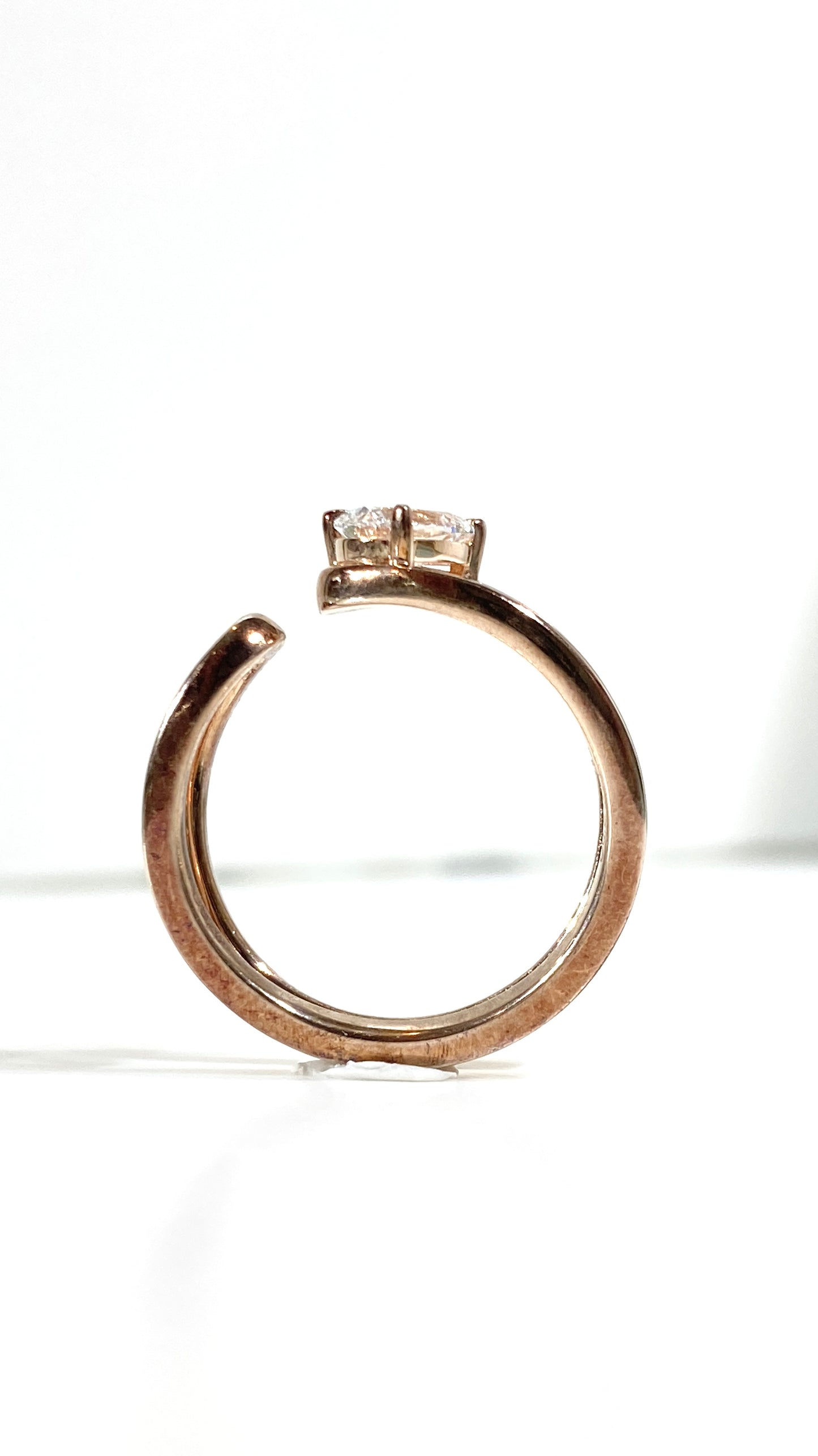 Rose Gold 0.51ct R040 Lab grown diamond Ring