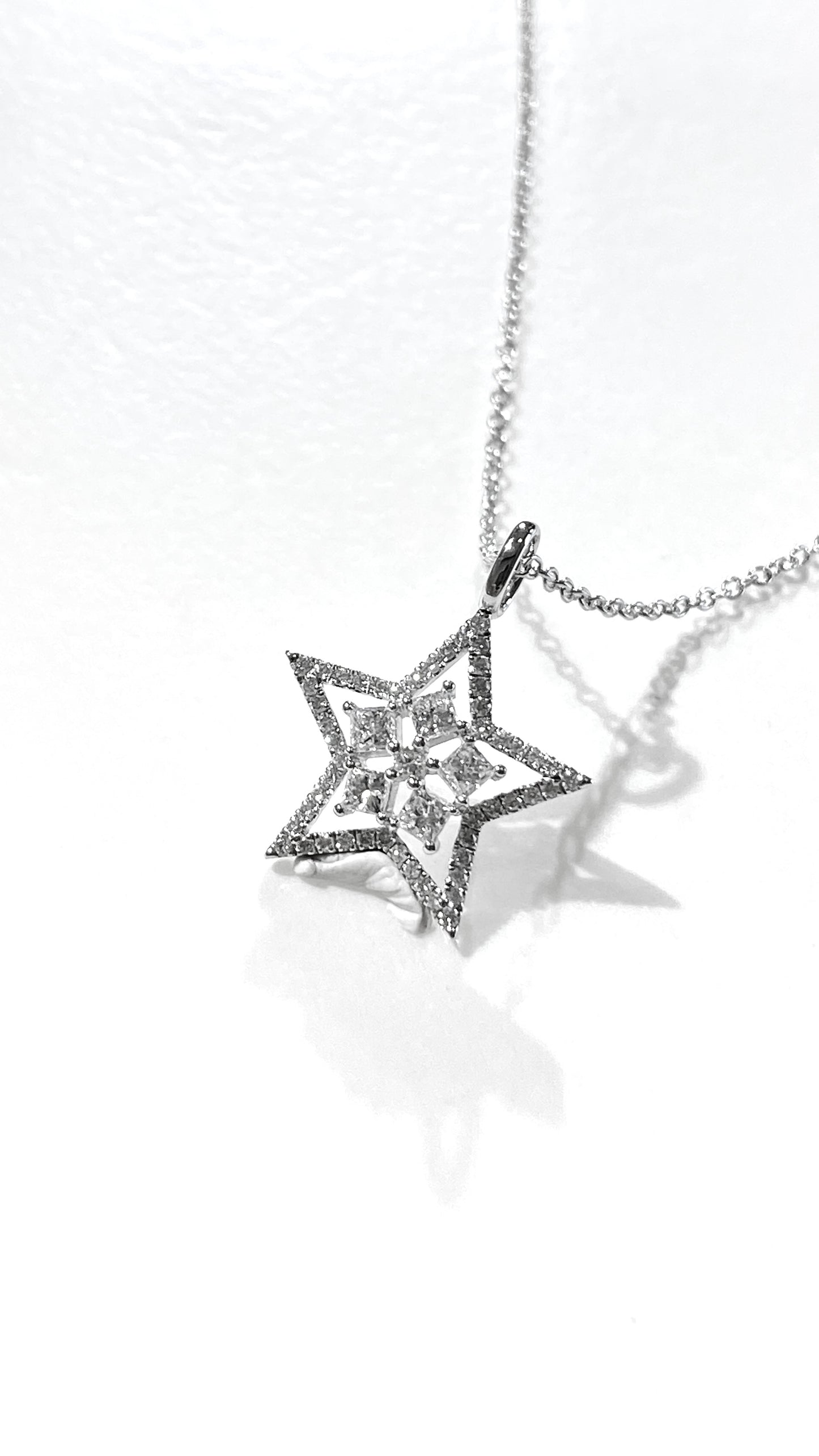 培育鑽石頸鏈0.542ct lab grown diamond pendant
