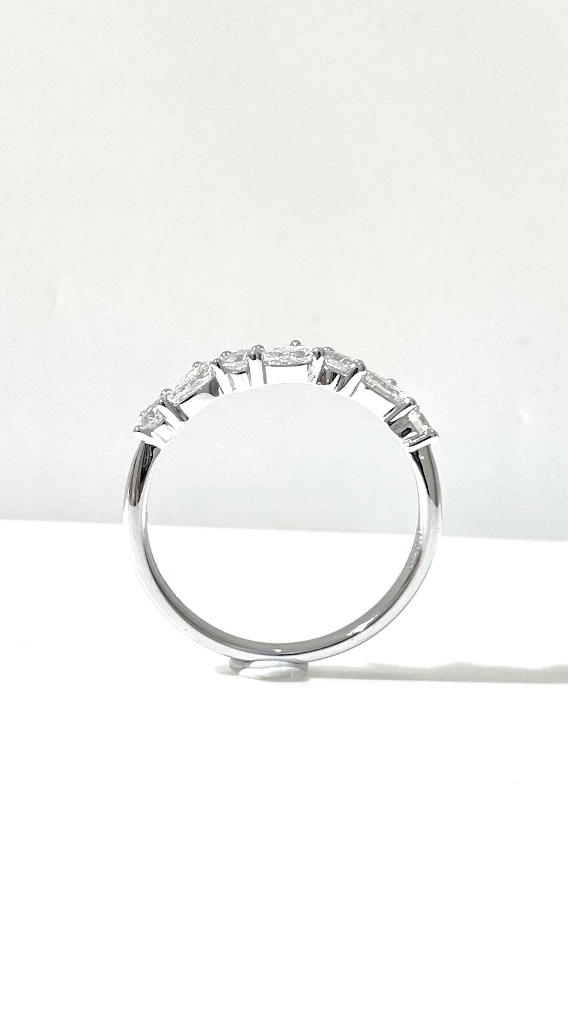 培育鑽石戒指 電鍍白 橢圓形0.76ct Lab grown diamond Ring