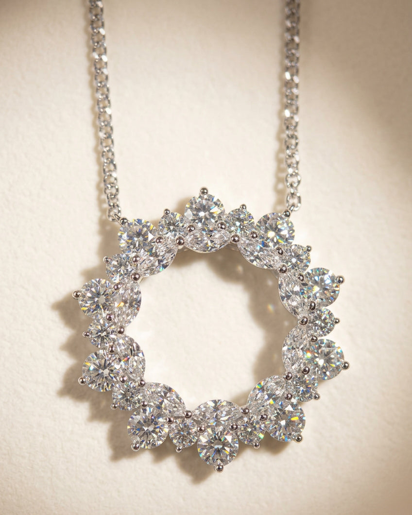 Lab Grown Diamond Pendant 2ct 培育鑽石頸鏈