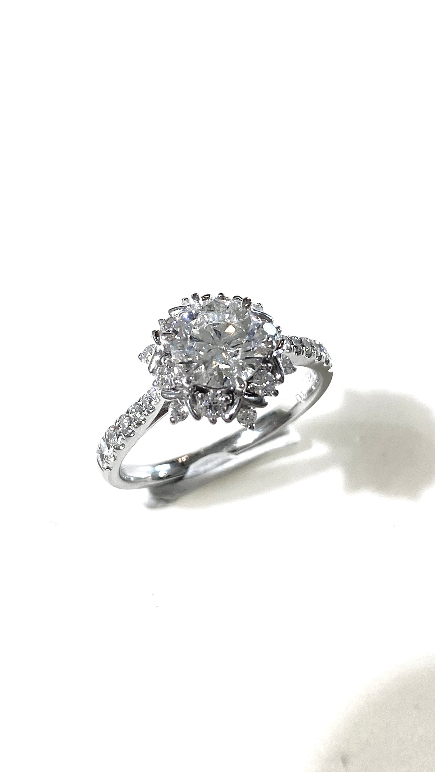 培育鑽石戒指 鉑金950 1ct Lab grown diamond ring