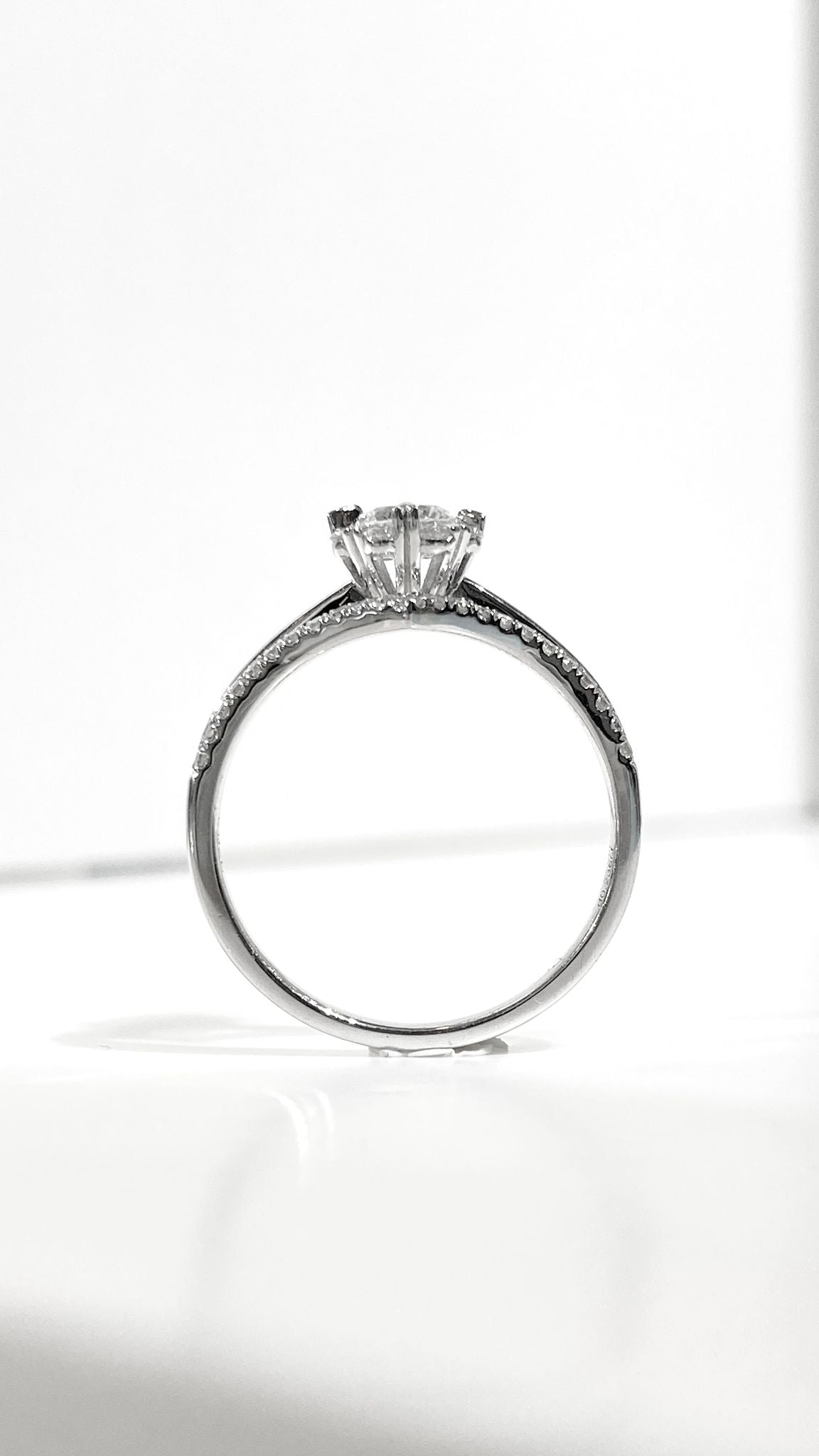 0.329/0.236 R001 Lab grown diamond ring 培育鑽石戒指