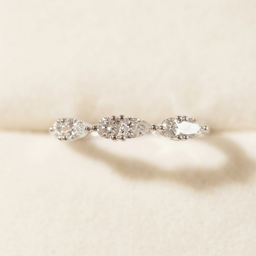 培育鑽石戒指 電鍍白 0.4ct Lab grown diamond Ring