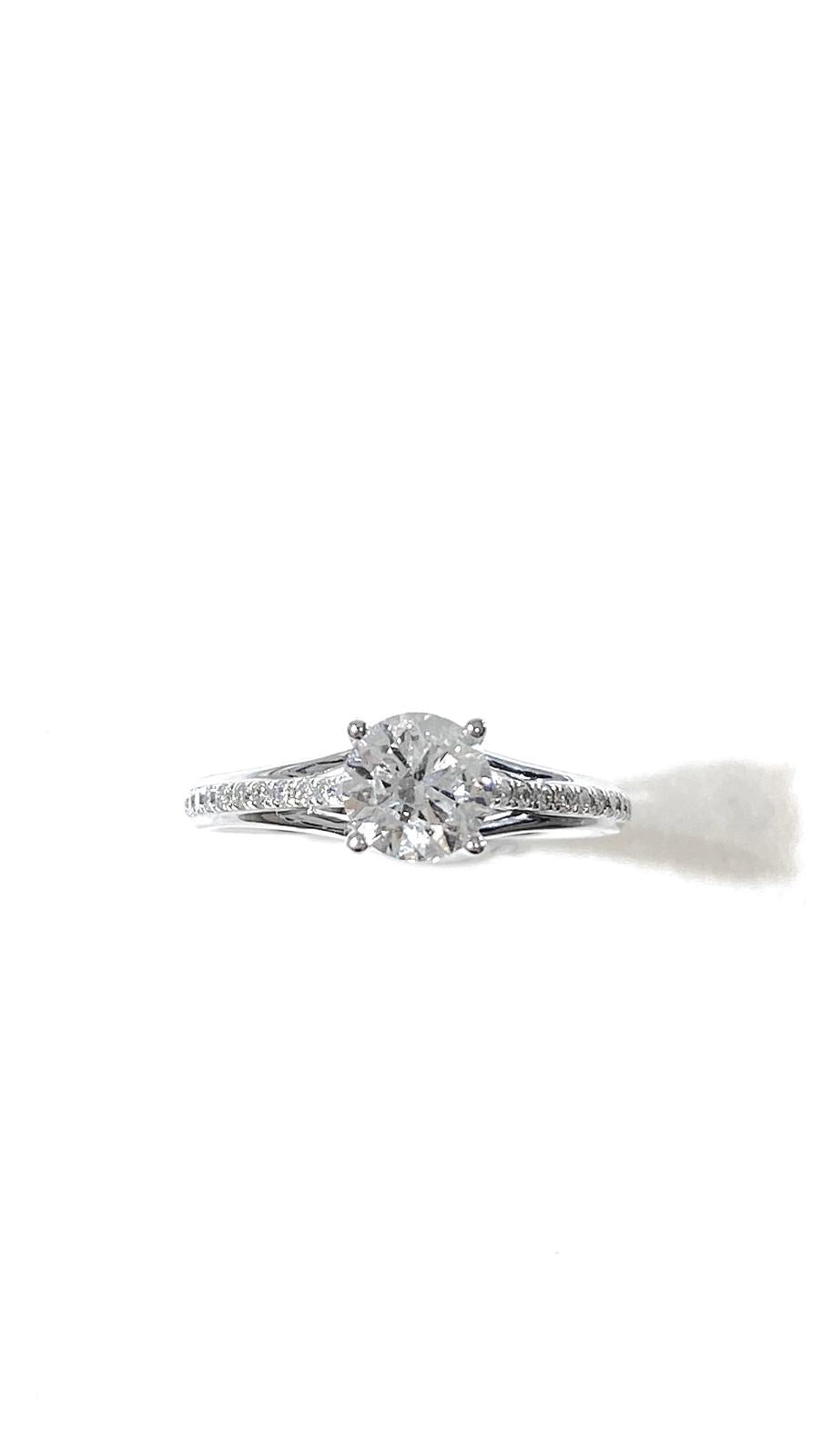 培育鑽石戒指 1ct鉑金950 Lab grown diamond ring