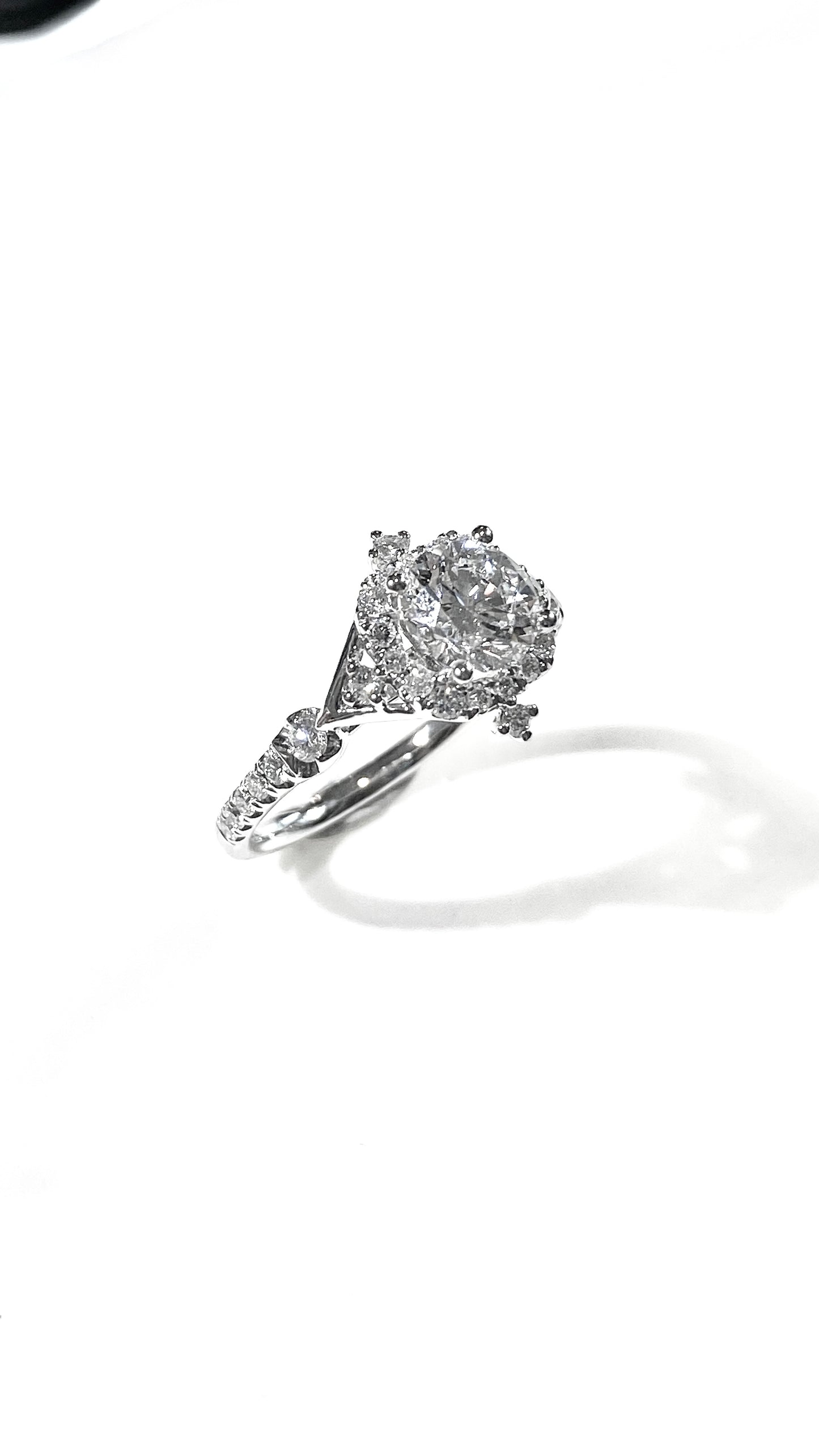 培育鑽石戒指 鉑金950 1ct Lab grown diamond ring