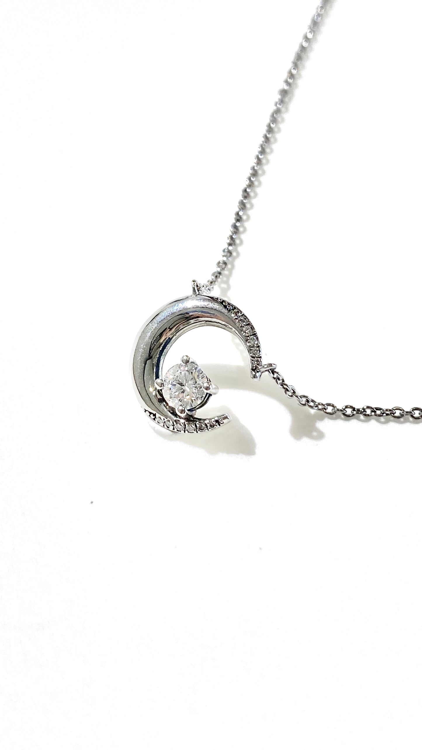 培育鑽石0.37ct 頸鏈 Lab grown diamond Pendant