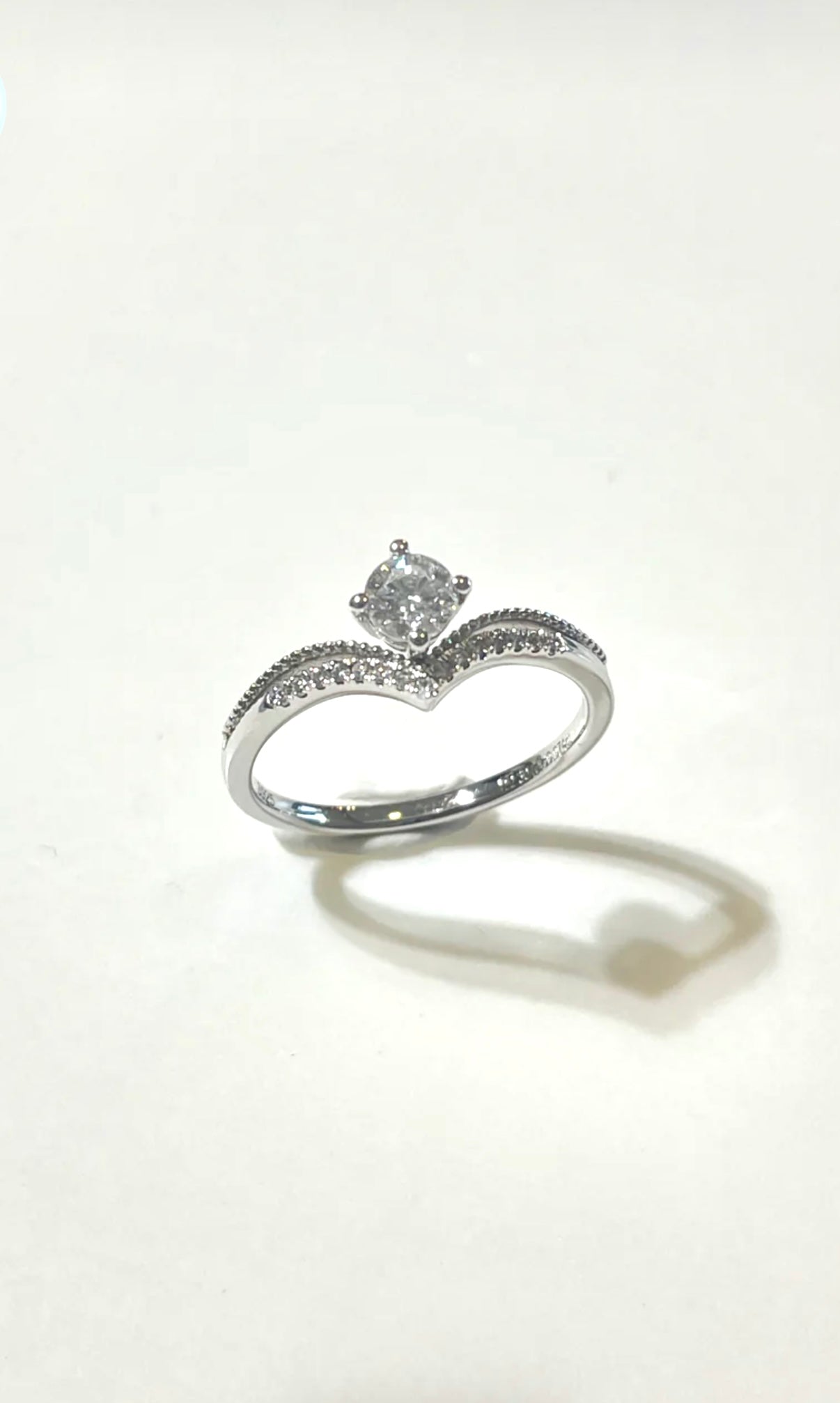 0.394ct R025 Lab grown diamond Ring 培育鑽石戒指