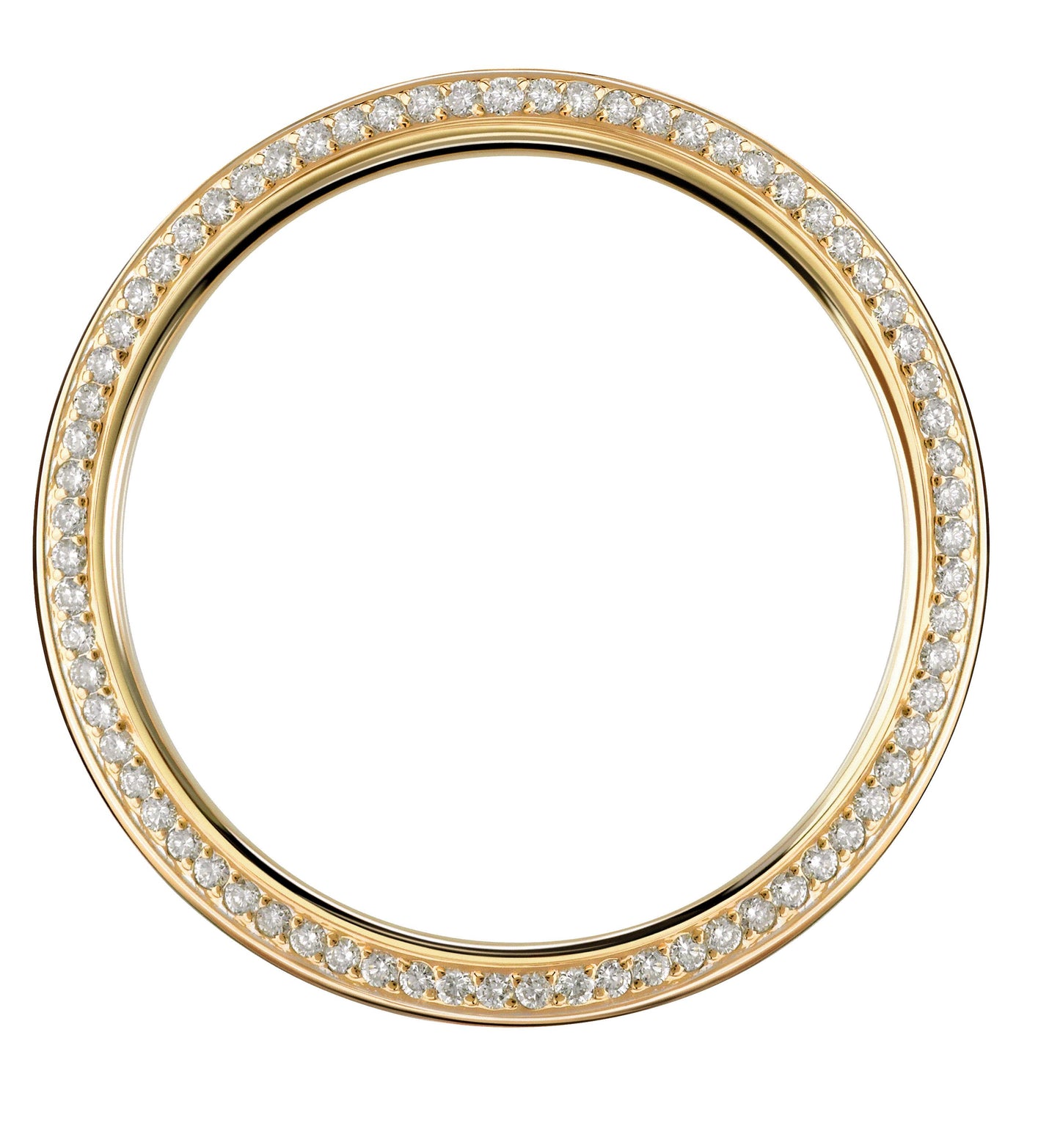 Couple ring 3 color with diamonds