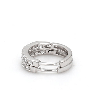 Lab grown diamond Hoops Earrings SJE7201