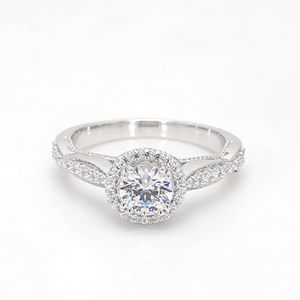 18K Engagement Ring 0.31 ctw SJR54188