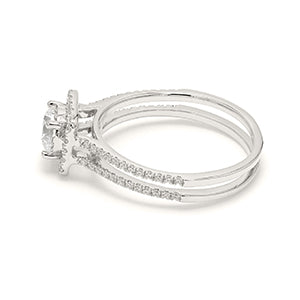 18K Engagement Ring 0.31 ctw SJR53699