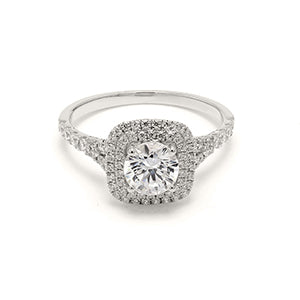 18K Engagement Ring 0.32 ctw SJR53704
