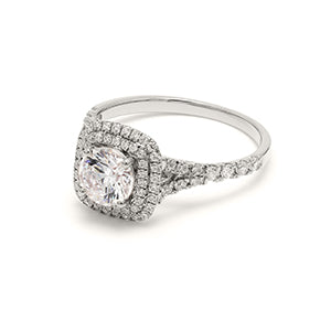 18K Engagement Ring 0.32 ctw SJR53704