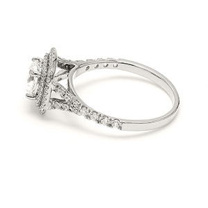 18K Engagement Ring 0.32 ctw SJR53704