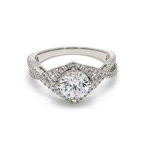 18K Engagement Ring 0.31 ctw SJR53705