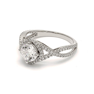 18K Engagement Ring 0.31 ctw SJR53705