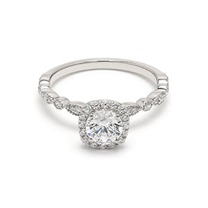 18K Engagement Ring 0.31 ctw SJR54053